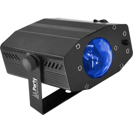 LASER PARTY EFFET DE LUMIERE A LED 3W RVB 3 EN 1 WATERWAVE PARTYMINIWAVE - Imagen 2